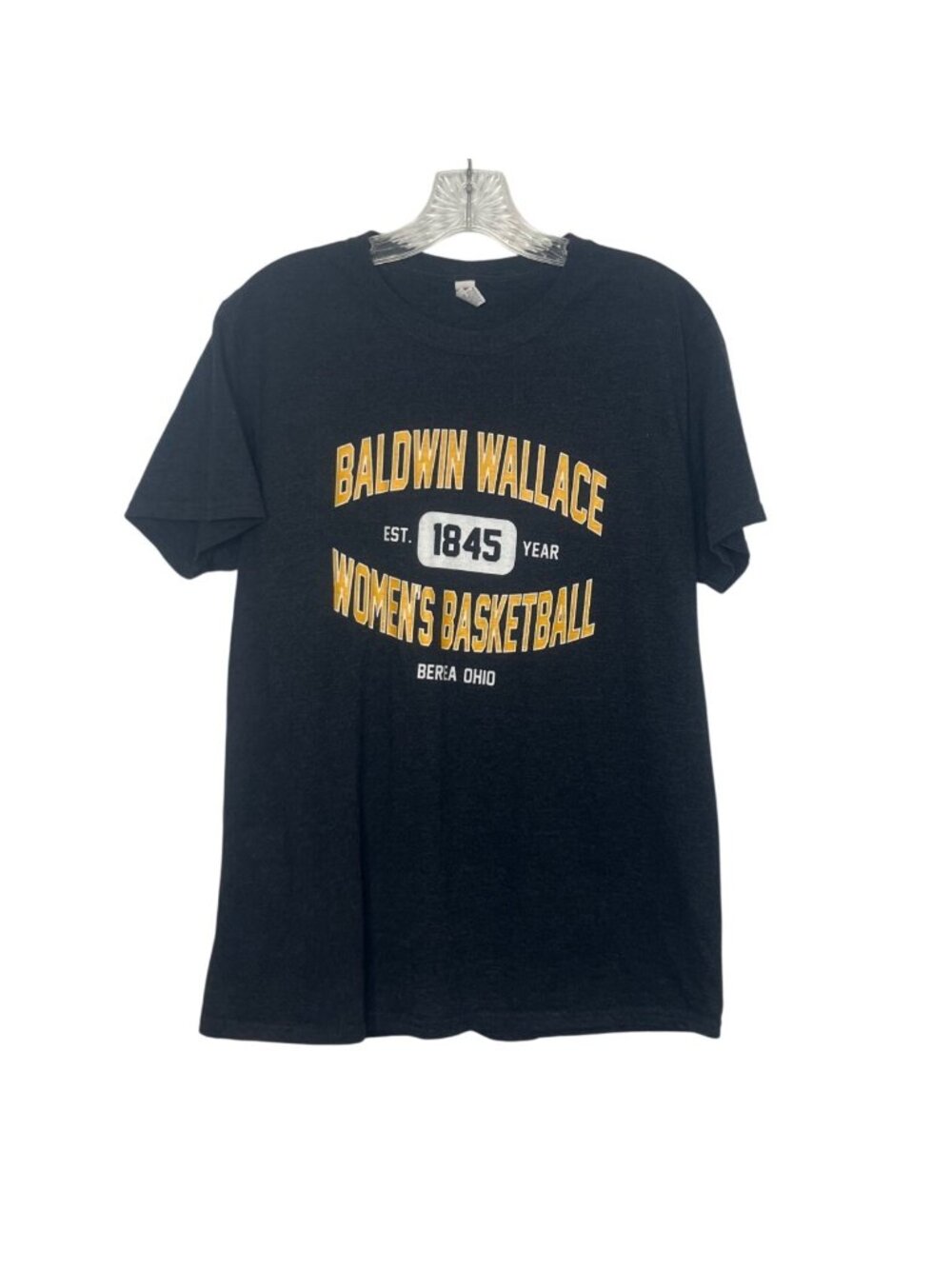 Baldwin Wallace Womens Basketball Tshirt Medium Gray Summer Fanwear